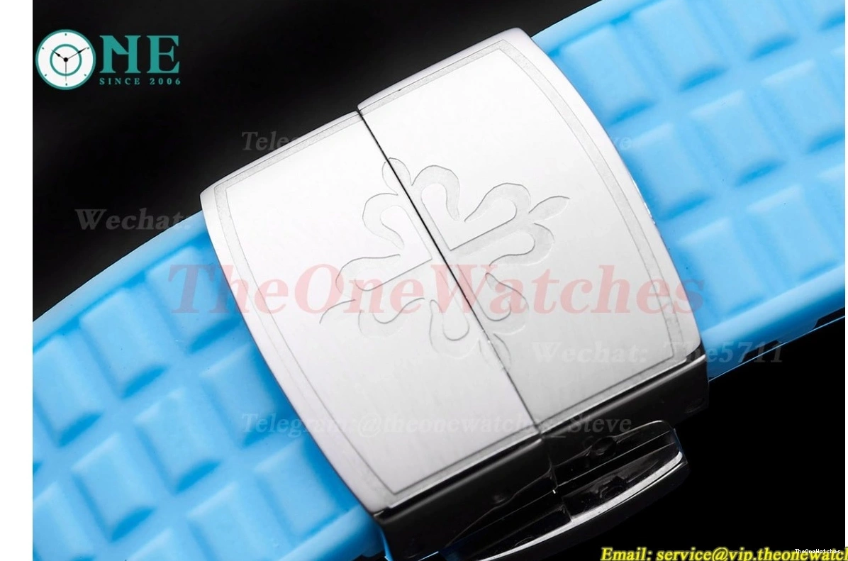 Bezel RU Aquanaut Ladies 35mm Blue SS A324 TWF Diamond 0520